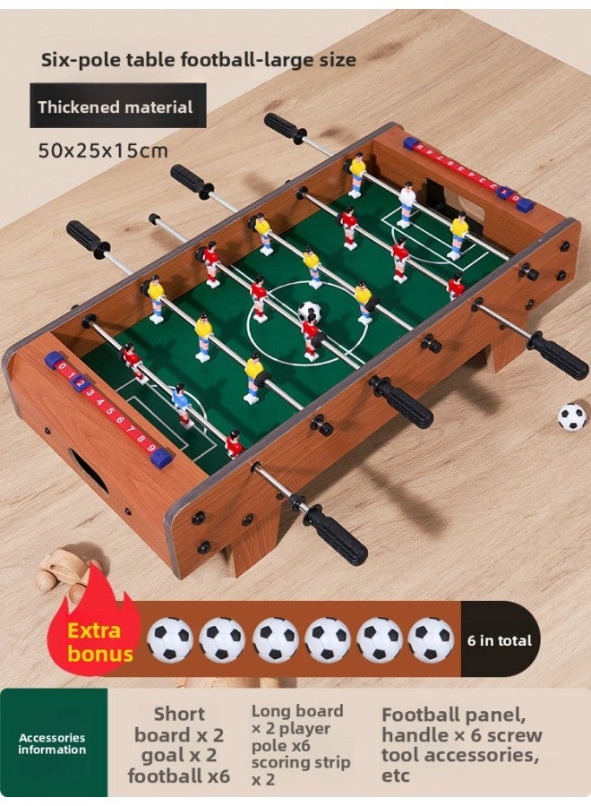 Children's table football double pk vs. parent-child interactive table game thinking educational toys for boys 3-12 years old